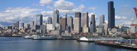 Seattle_Skyline-Leje autocamper Seattle USA
